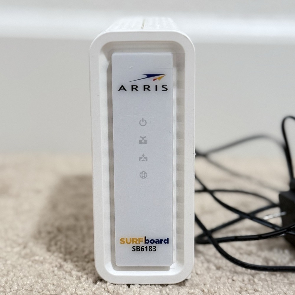 ARRIS SURFboard SB6183 DOCSIS 3.0 Cable Modem - White